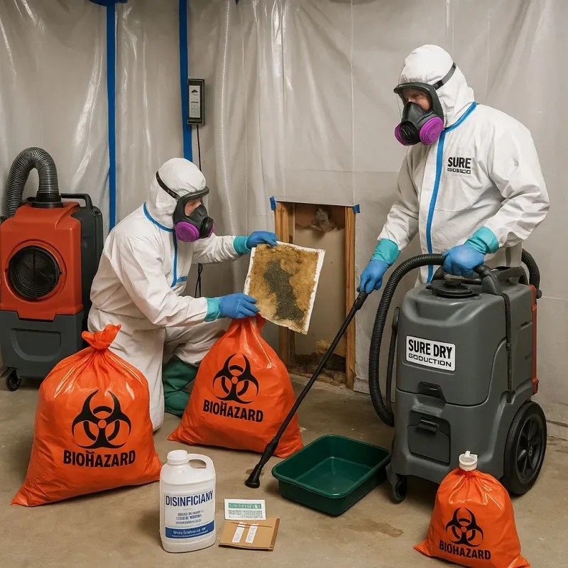 Contaminated Water Handling Protocols process in Lynnwood-Pricedale, PA