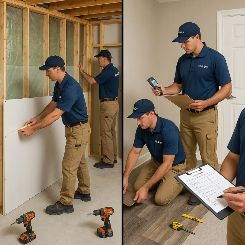Repairs and Reconstruction process in Lynnwood-Pricedale, PA